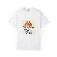 Pawsitive Vibes Only Unisex T-Shirt - Fun Pet Lover Tee