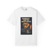 Funny Dog Graphic T-Shirt - "Technicals Said Yes, Wallet Said No" - Unisex Apparel