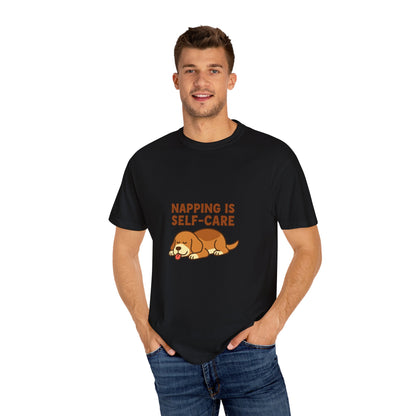 Unisex Napping is Self-Care T-shirt