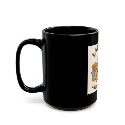 Lazy Dog Club Mug, Black Coffee Mug, Dog Lover Gift, Pet Owner Mug, Funny Dog Mug, Dog Mom Gift, Cozy Home Decor